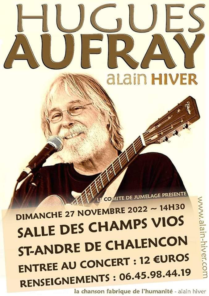 Concert hugues aufray par alain hiver